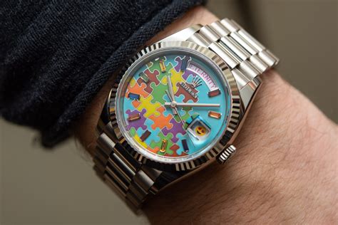 rolex day-date puzzle preis|rolex puzzle dial 36.